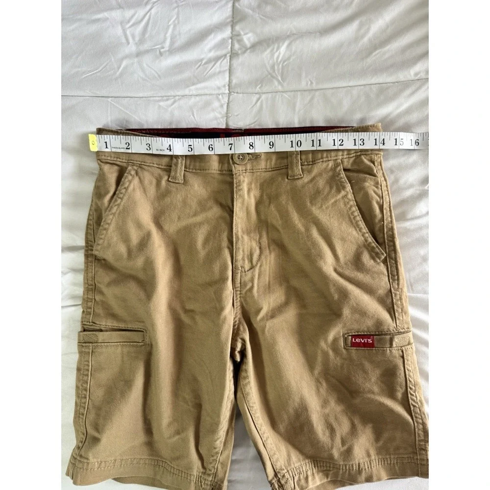 LEVIS BOYS CARGO SHORTS SIZE 12 Reg 26